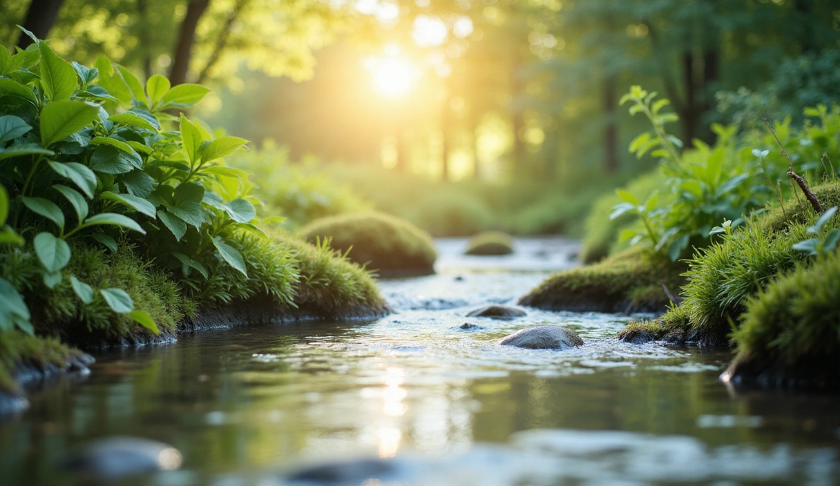 Conceptual image representing natural wellness and trust, no text.